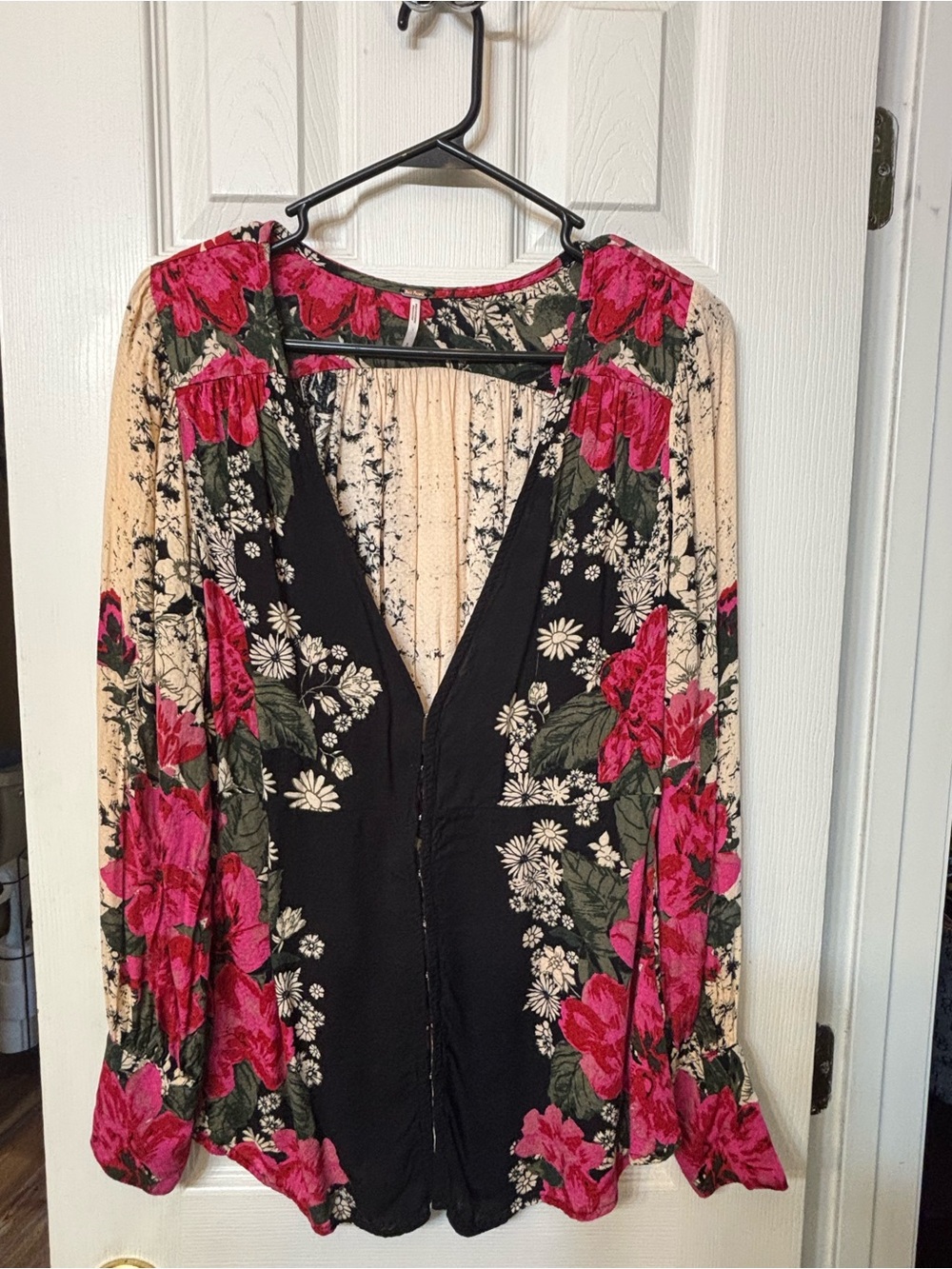 Free People Mikayla Floral Printed Top